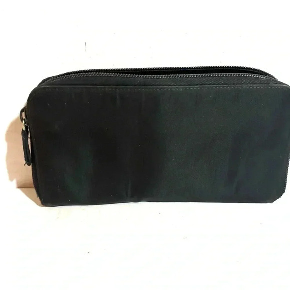 Prada  tessuto black nylon logo wallet - Picture 2 of 11
